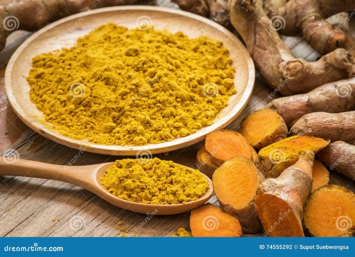 Turmeric powder stock photo. Image of oriental, herb - 74555292
