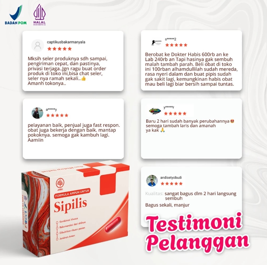Jual Obat Sipilis Ampuh di Cimahi, Jawa Barat 