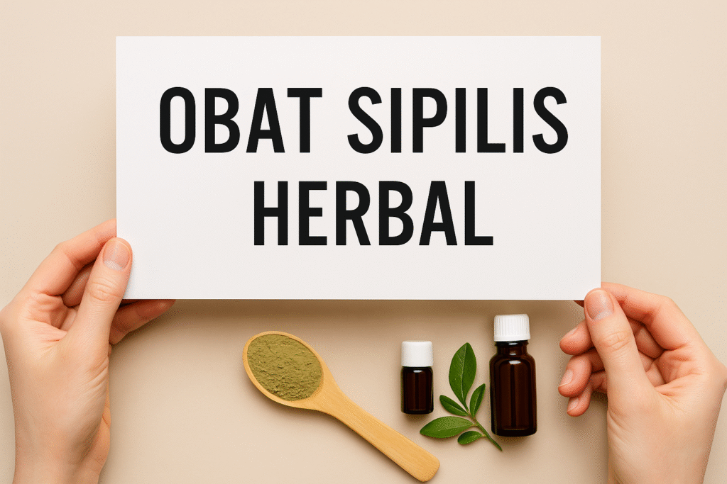 Obat Sipilis Herbal