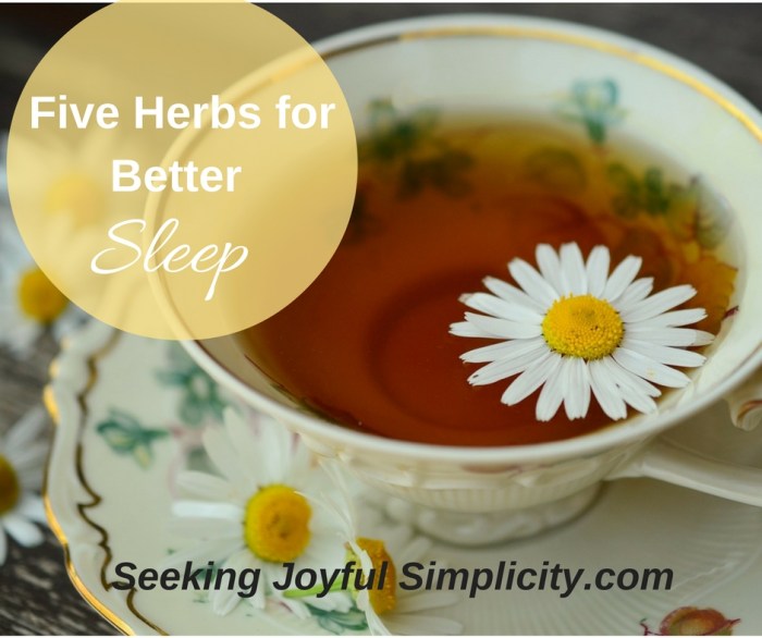 Teh herbal untuk memperbaiki kualitas tidur