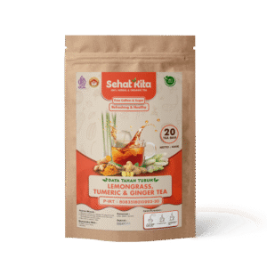 Teh Herbal Serai Kunyit Jahe Sehat Kita